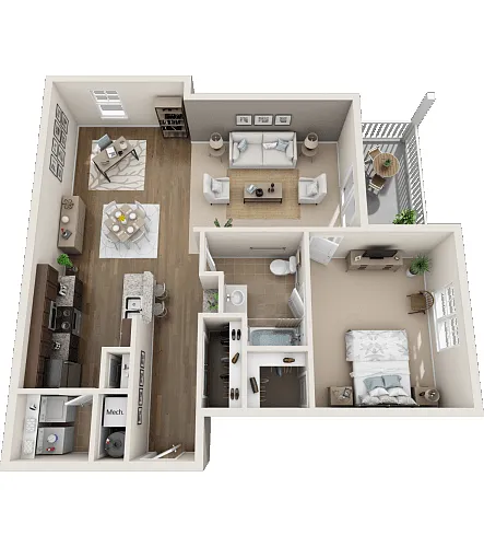 Floor plan The Ocean Isle