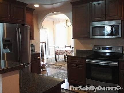 Kitchen and breakfast.