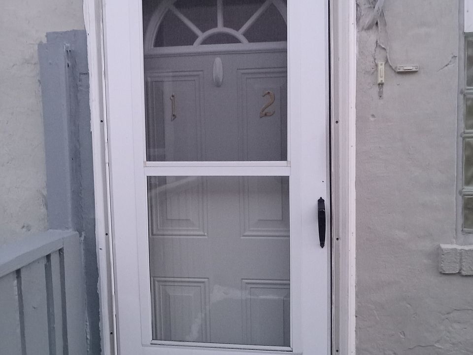 Outside door leading to the apartment.