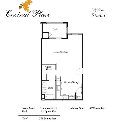 Floor plan Studio