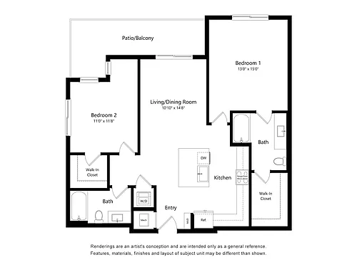 Floor plan B30