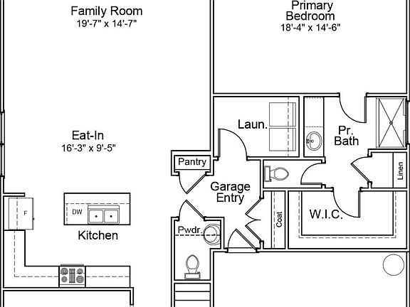 Floor plan 1st floor