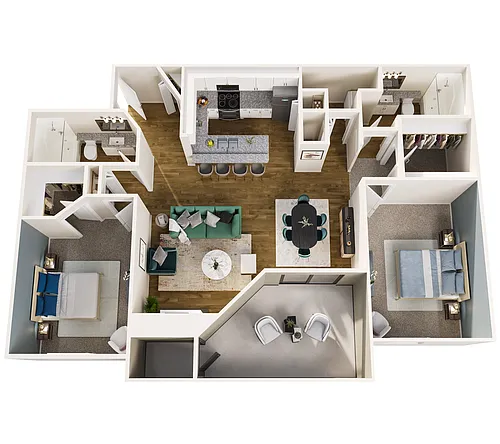 Floor plan The Rosewood