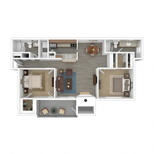 Floor plan Picasso