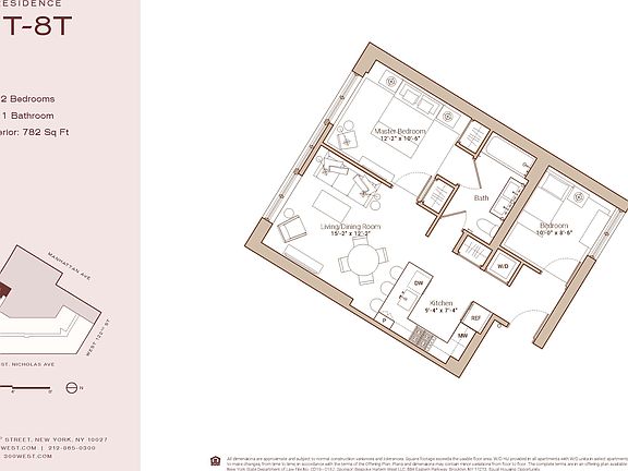 2nd image of 300 W 122nd St #7T