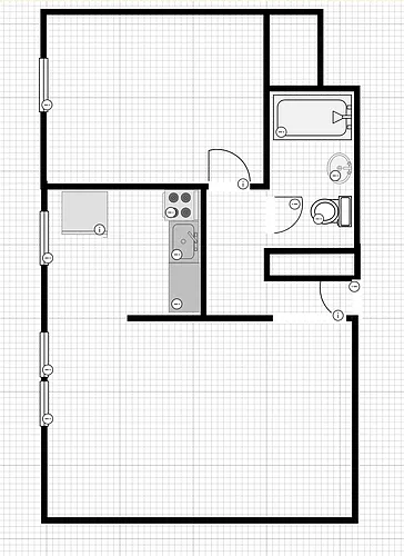 Floor plan 1871 Randolph