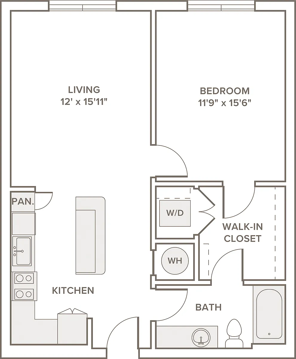 Floor plan A1D