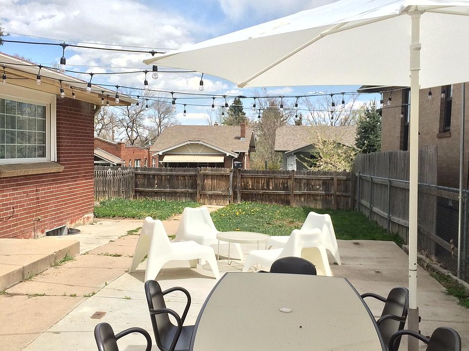 Patio with Party Lights