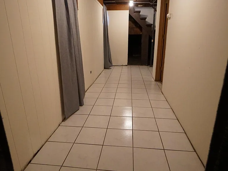 Basement hallway