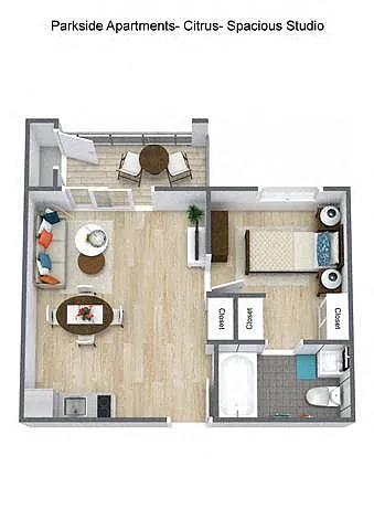 Floor plan Studio