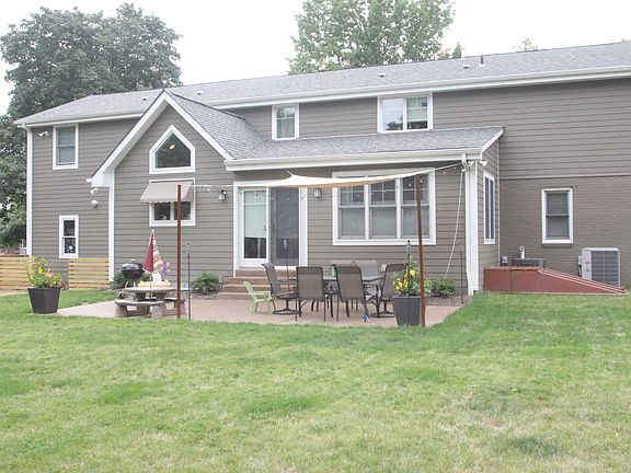 Back yard and patio