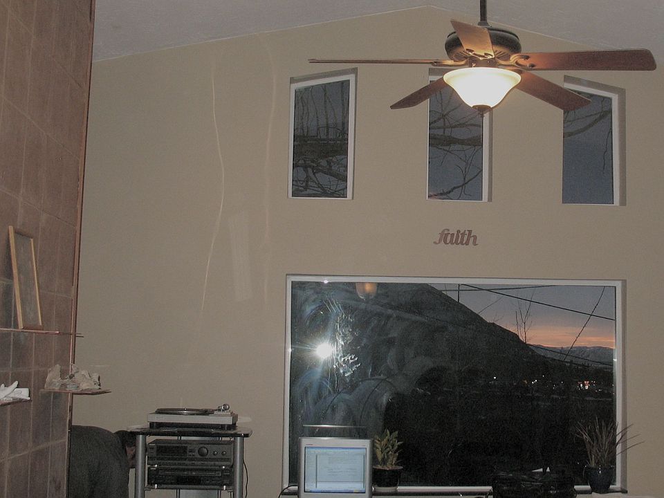 View windows in dining room