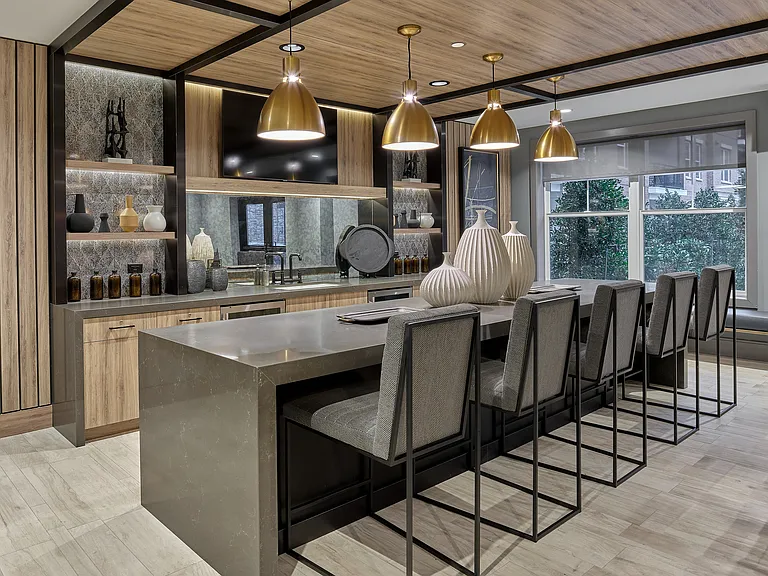 Immerse in the sophistication of this beautifully designed dining lounge, perfect for cozy gatherings.