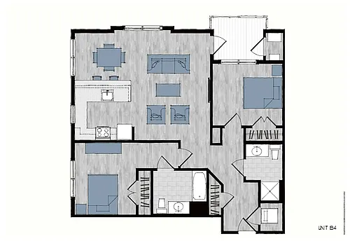 Floor plan B4