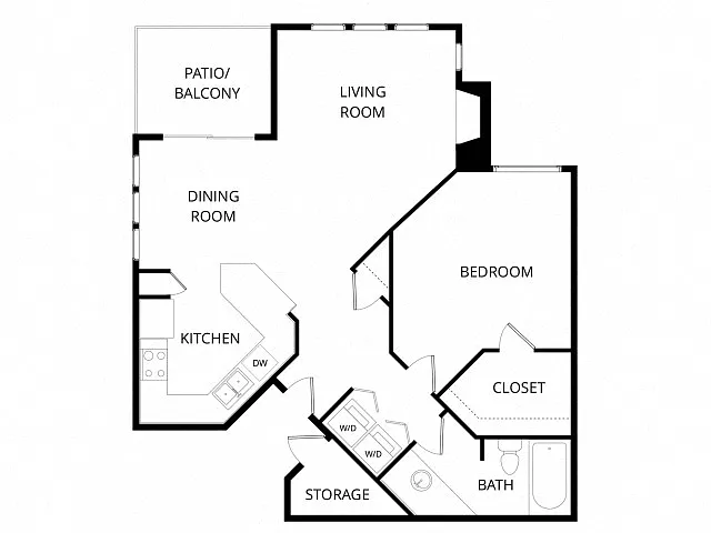 Floor plan The Roosevelt