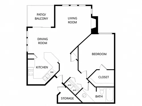 Floor plan The Roosevelt