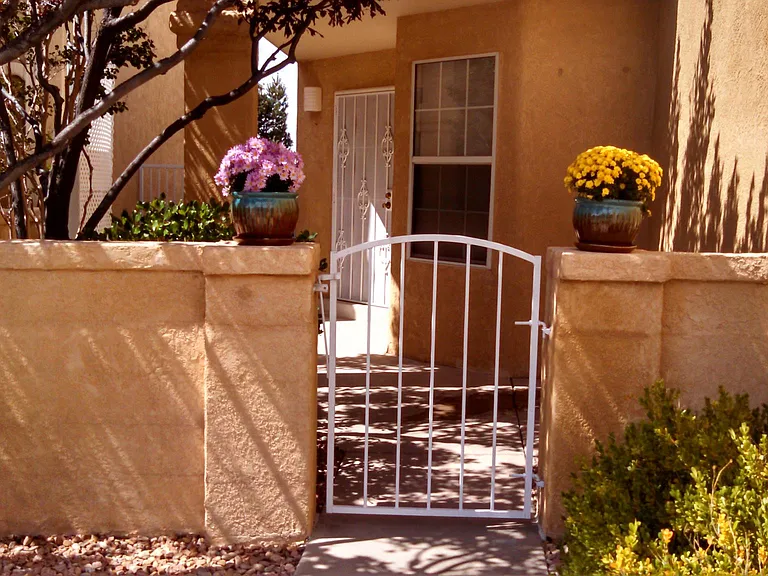 Front courtyard