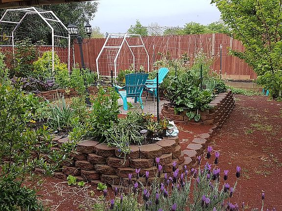 Raised Bed Patio