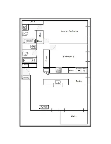 Floor plan The Cottonwood