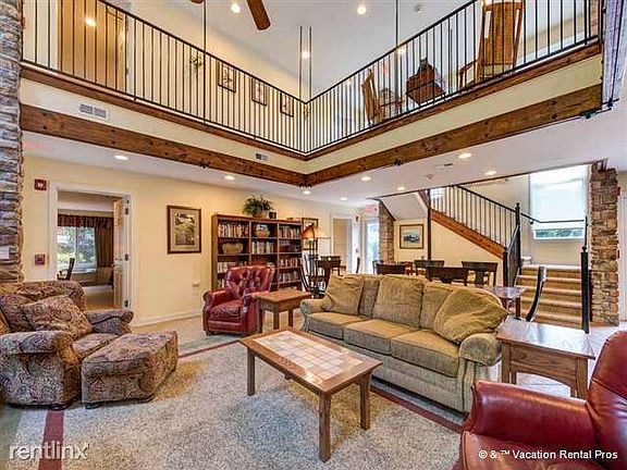 The spacious and gracious great room