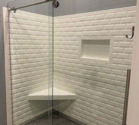 Master bathroom shower