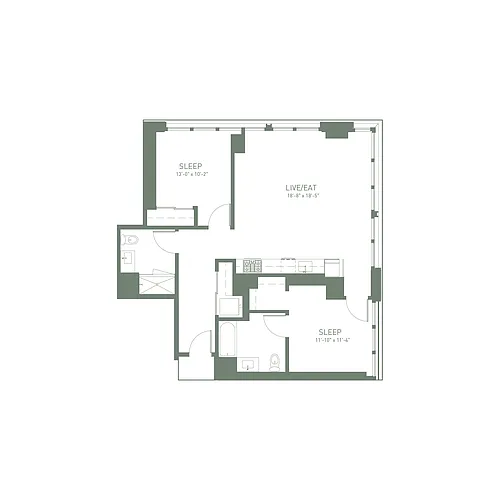 Floor plan C3.A