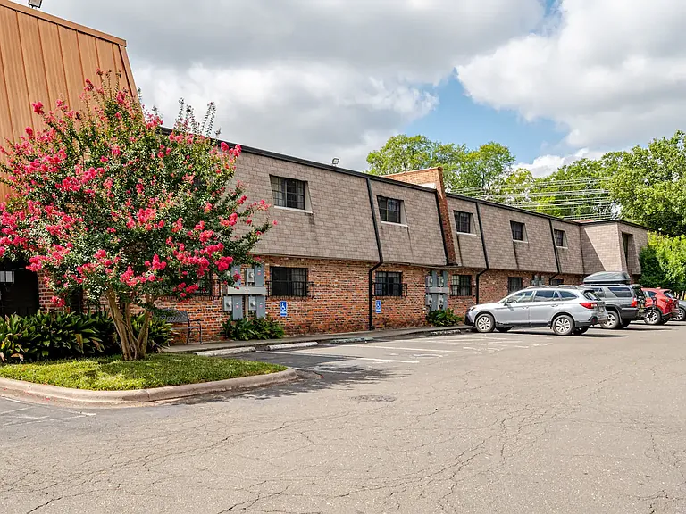 Front parking lot
