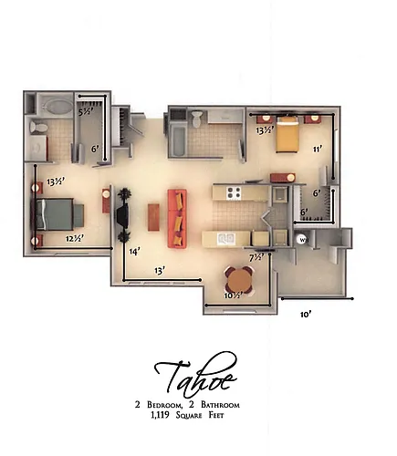 Floor plan Tahoe