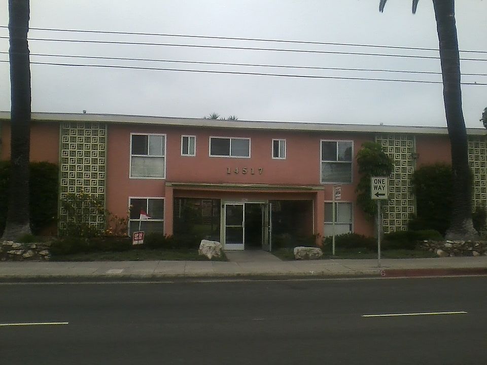front of the building.