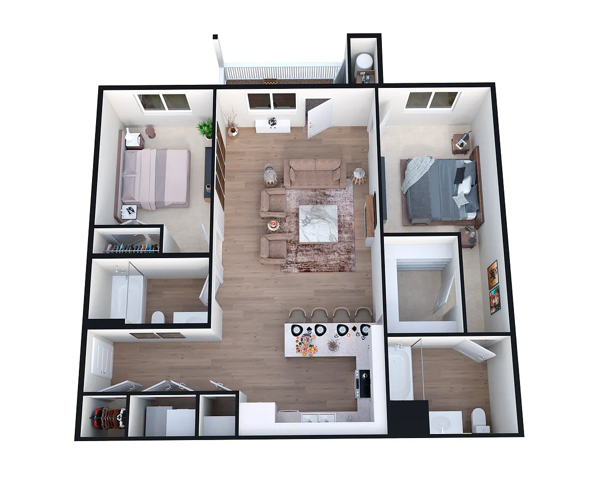 Floor plan Model A