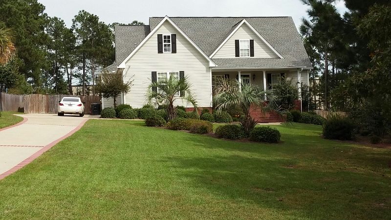 Well landscaped yard!