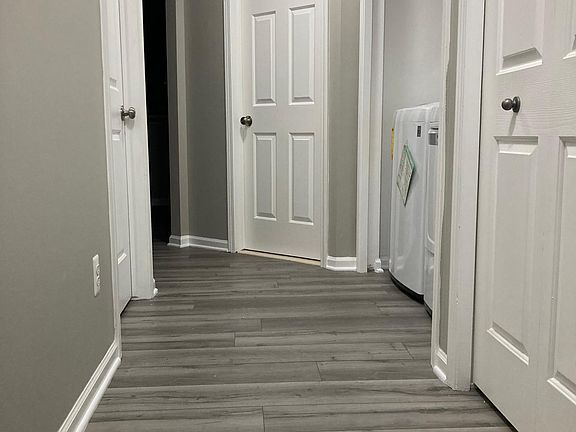 Stair landing. Right; closet, Laundry; Main bathroom Left; Bedroom