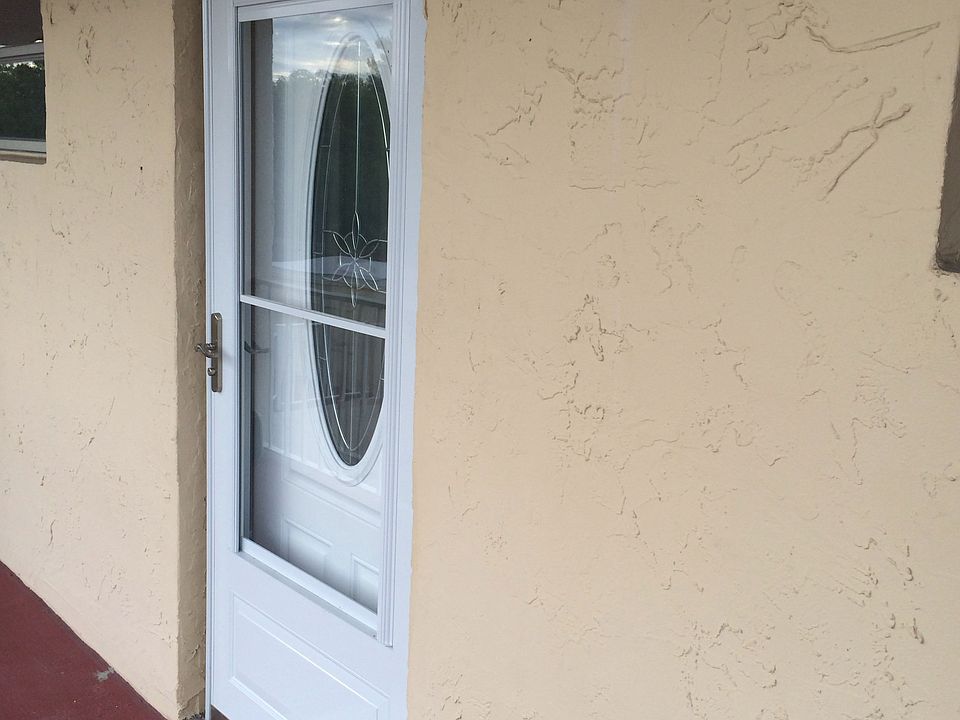 New front doors w/ screen