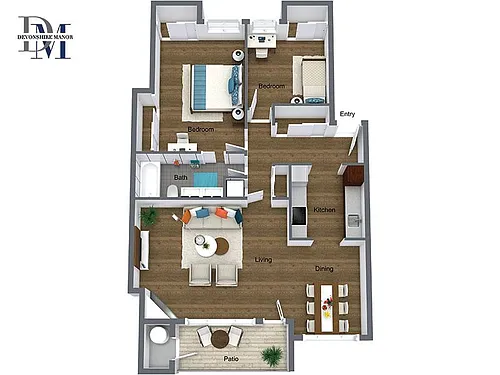 Floor plan The Shakespeare
