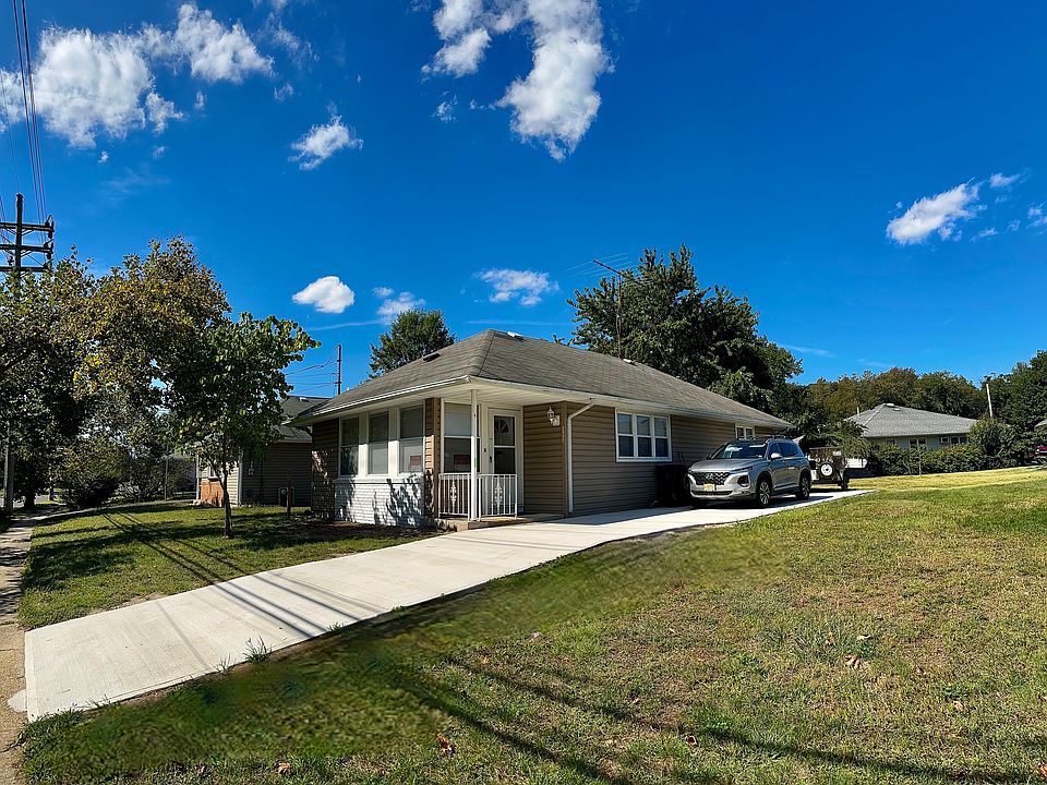 Home large driveway