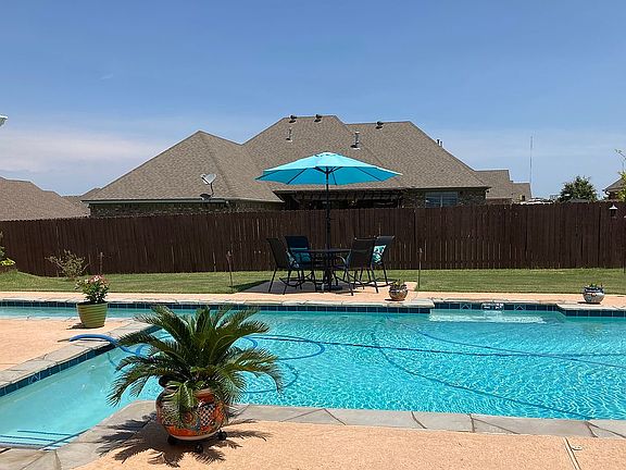 Pool from backdoor
