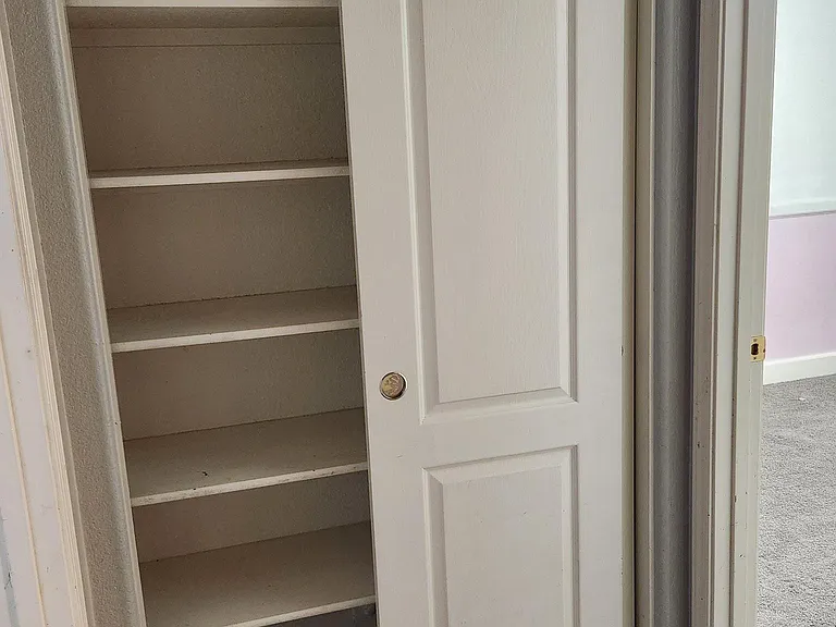 Hall closet
