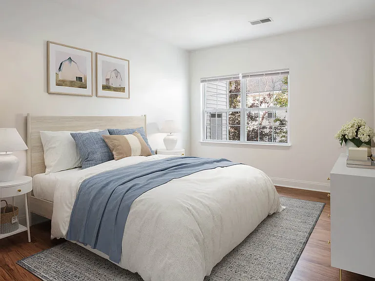 Bedroom with Hard Surface Flooring