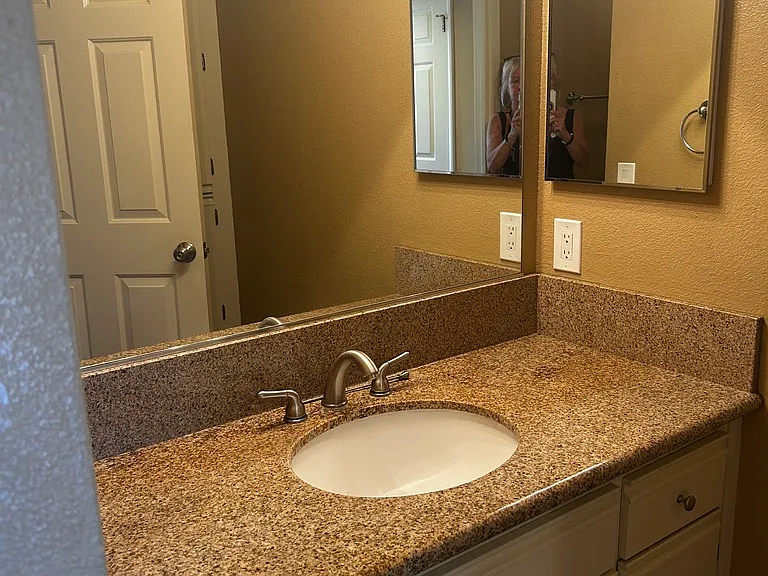 Roomy Bathrooms!