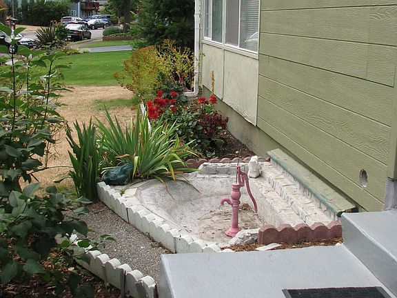 Welcoming water feature