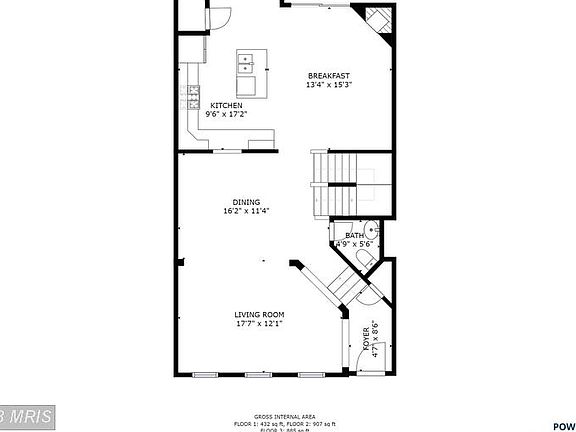 Main Level Floor Plan