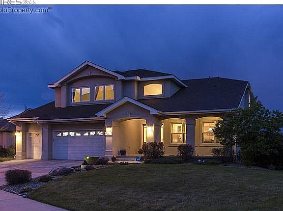 Front of Home at Dusk