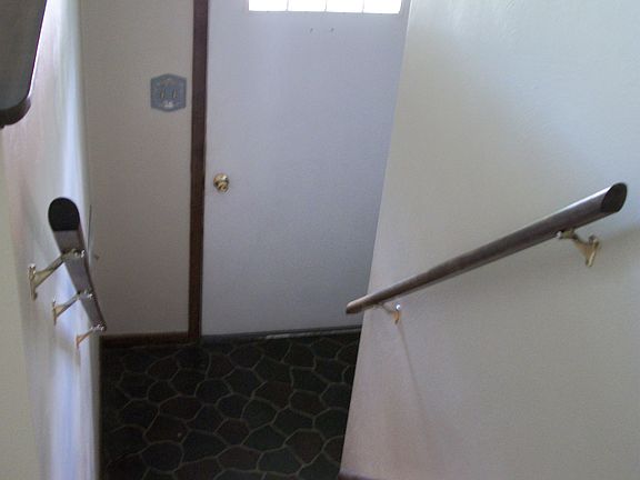 Stairway from front entrance