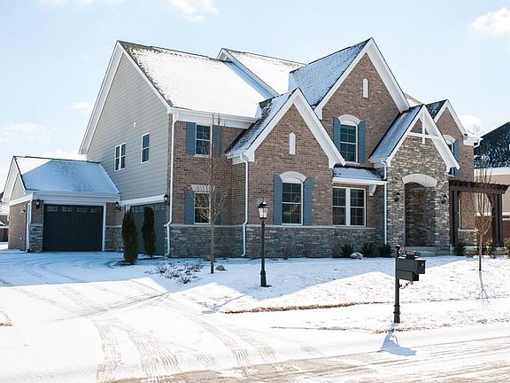 3 car attached garage