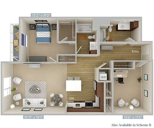 Floor plan A11D-1293-A