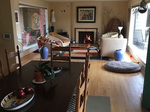 Dining and living room
