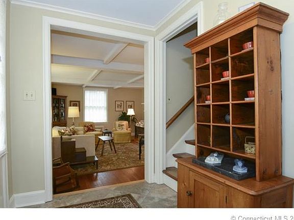 Entry looking into living room