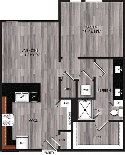 Floor plan A6