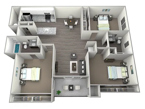 Floor plan Barrington