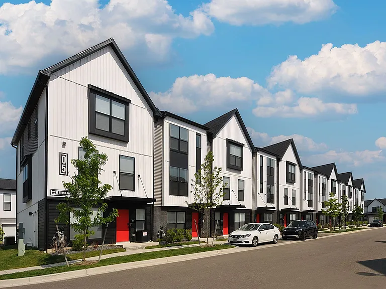Townhome Building Exterior